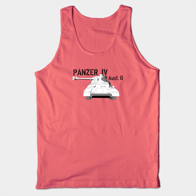 Panzer IV Tank Top by sofilein